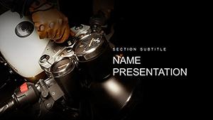 Motorcycle PowerPoint template