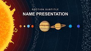 Solar System Planets PowerPoint template