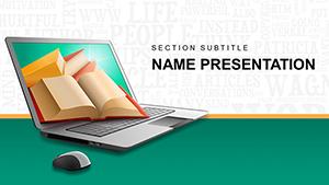 Best Books on Online Learning PowerPoint template