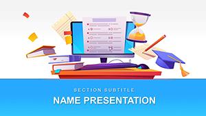 Training Program Online PowerPoint template
