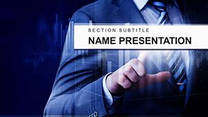 Business Project Manager PowerPoint template