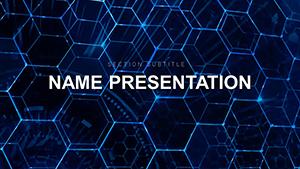 Dynamic Vibes PowerPoint Template: Energize Your Presentation with Vibrant Backgrounds