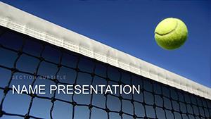 Sport Big Tennis PowerPoint template