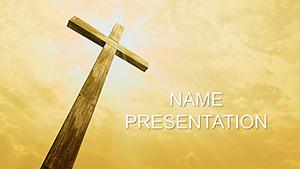 Gospel: Salvation Through Christ PowerPoint presentation template