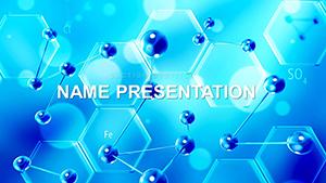 Background chemistry PowerPoint presentation template