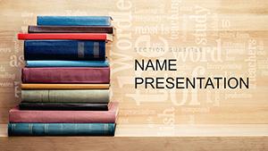 Bookstore PowerPoint presentation template