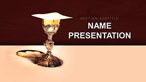 Church Supplies, Sacred Vessels PowerPoint template