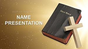 Church, Holy Bible, Religion PowerPoint template