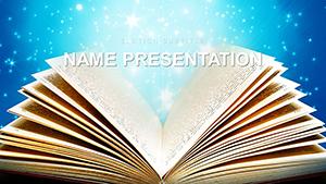 Read books PowerPoint presentation template