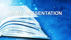 Books to Read Recommendations PowerPoint presentation template