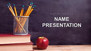 Lesson Plan PowerPoint Presentation Template