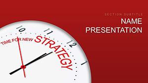 Time for New Strategy PowerPoint Template - Download Now