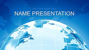 Trends Worldwide PowerPoint Template - Presentation Design