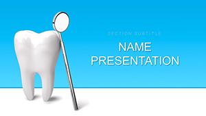 Clinic Dentists PowerPoint presentation template