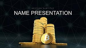 Coinbase - Buy and Sell Bitcoin PowerPoint template
