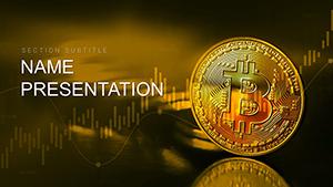 Cryptocurrency Market Analysis template for PowerPoint presentation