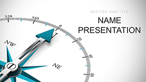 Marketing Analyst PowerPoint template for presentation