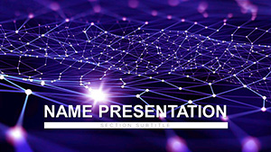 Neural Network PowerPoint template, PPTX Presentation