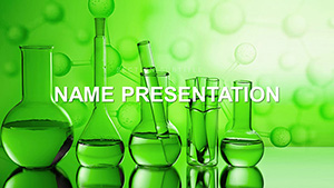 Chemical Industry, Education PowerPoint template, PPTX Presentation