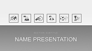 Sports PowerPoint template for presentation, PPTX