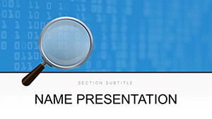 Search Marketing PowerPoint template for presentation, PPTX