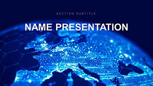 World Information PowerPoint template for presentation, PPTX