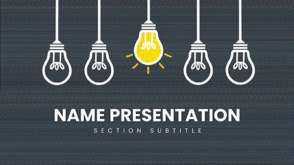 Top Marketing Ideas in the World: We Admire and Learn PowerPoint Template