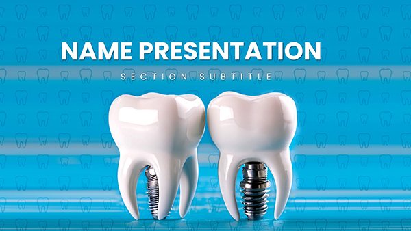 Dental Implant PowerPoint Template: Presentation