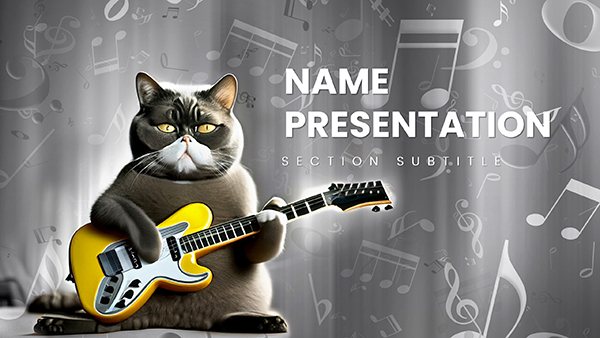 Music Presentation with Our PowerPoint Template