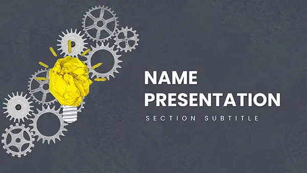 Action-Packed Marketing PowerPoint Template for Presentation