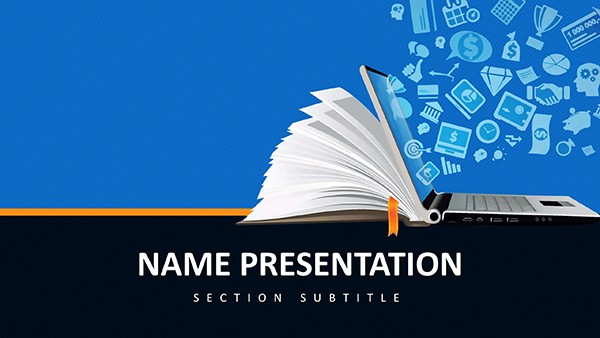 Digital Learning PowerPoint Template: Presentation