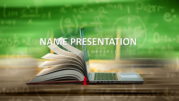 Educational Technologies PowerPoint Template: Presentation