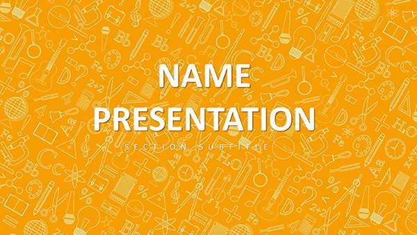 Educational PowerPoint Template: Ignite Classroom Conversations