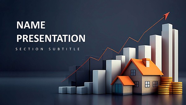 Real Estate and Finance PowerPoint Template - Download Presentation, PPTX