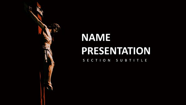 Divine Sacrifice PowerPoint Presentation Template