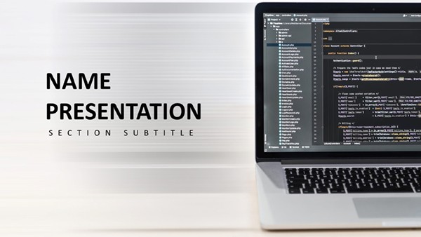 Software Project PowerPoint Template - Download PPT