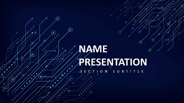 Digital Transformation PowerPoint Template with Diagrams, Download Free PPT