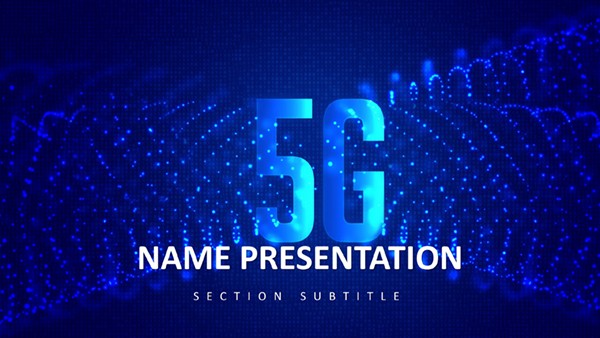 5G Technology PowerPoint Template, Download Free PPT