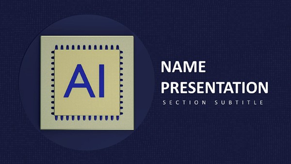 Download Artificial intelligence (AI) Template for PowerPoint Presentation, PPT - Slide #1