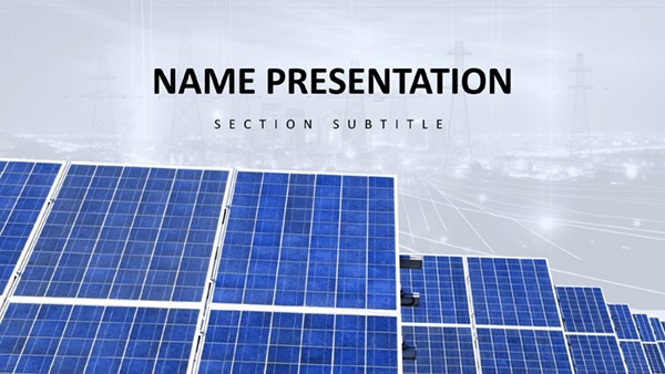 Sustainable Energy PowerPoint Template - Download PPT