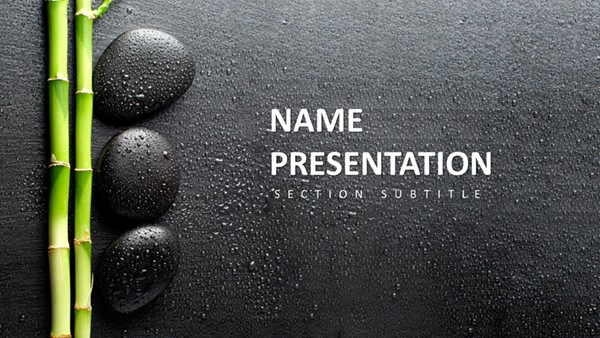 Wellness PowerPoint Template for Presentation