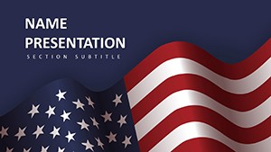 Patriotic American PowerPoint Template - PPT Download