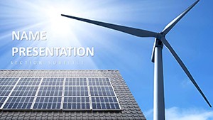 Green Renewable Energy Technology PowerPoint Template - PPT Download