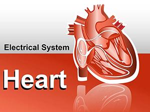 System Heart PowerPoint shapes - Templates