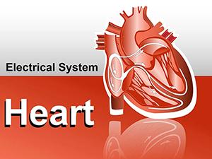 System Heart PowerPoint Shapes | Professional Presentation Templates