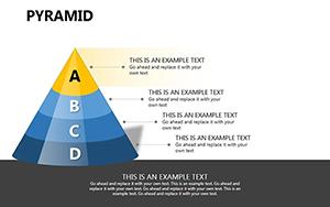 3D Pyramid PowerPoint Shapes Templates