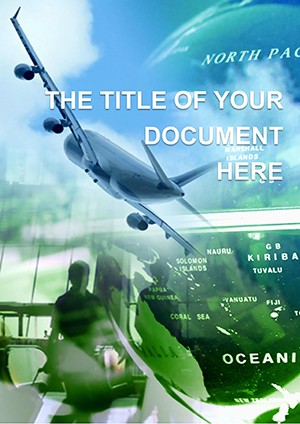 Airport Terminal Word template