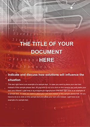 Business purpose and direction Word templates