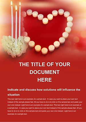 Romantic Word Template - Download Design Google Docs