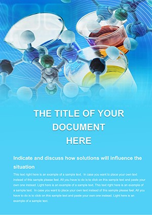 Chemical Word Document Designs